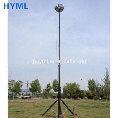 China WAREHOUSE Portable Telescopic Lightweight Mast for sale