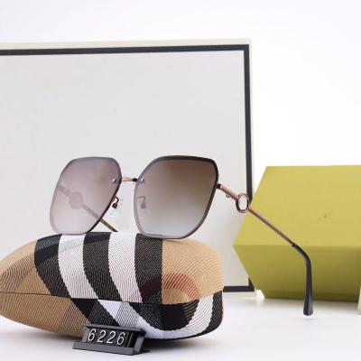 China Luxury design 1:1 sunglasses 6226 fashion sunglasses men's sunglasses 6226 wholesale design retro trend brand sunglasses high quality for sale