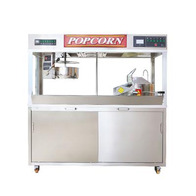 China Snack Factory Friendly One-touch Popcorn Machine Cretors Cinema Popcorn Machine Fully Automatic Caramel Popcorn Machine for sale