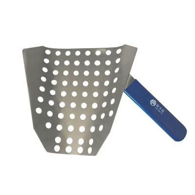 China Wholesale Stocked Popcorn Scoop Stainless Steel Popcorn Shovel for sale