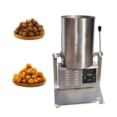 China 2-in-1 Coater Machine GM Popcorn GT350 Oil Poppers Factory Cost-Effective High Snack Popper and Caramelizer Machine for sale