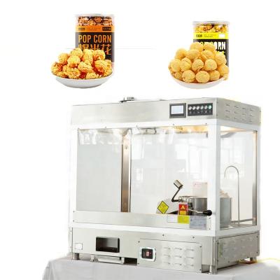 China Snack Factory GOLD MEDAL Popcorn Popcorn Popper Table Type Encased Electromagnetic Popcorn Machine For Shops Commercial Table Popper for sale