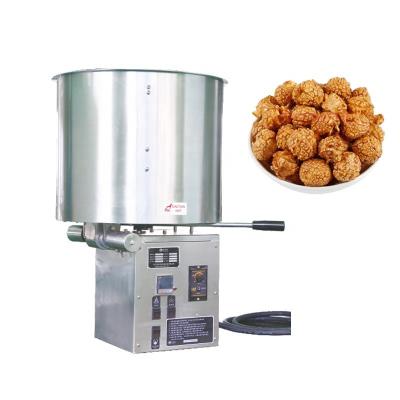 China Sugar Machine Popcorn Caramelizer Cooker Wrapped Snack Factory GOLD MEDAL Cinema Popcorn Maker and Coater for sale