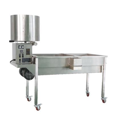 China Snack Factory Cretors Popcorn Machine GT480-750 Popcorn Caramelizer Sugar Wrapping Machine with Table Cooling Cooker and Coater for sale