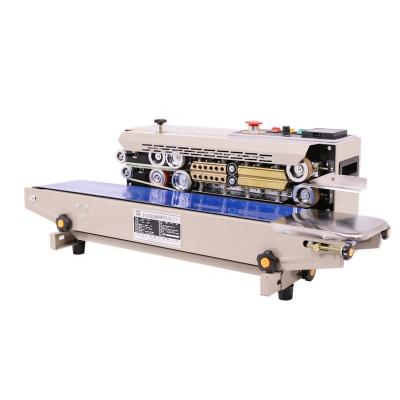 China Continuous Food Band Sealer With Conveyor Plastic Sheet Sealer Food Packing Machine Bag Sealing Machine for sale