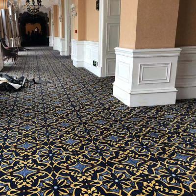 China MNK Axminster Washable Rug Commercial Hotel Corridor Carpets for sale