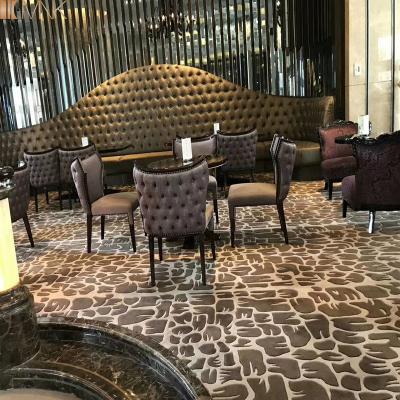 China MNK Washable Custom Printed Carpet Nylon Wall To Wall Luxury Hotel Lobby Carpets for sale