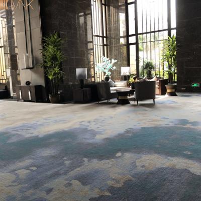 China MNK Washable Commercial Nylon Hotel Rug High Quality Custom Printed Rug for sale