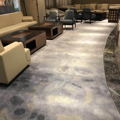 China MNK Washable Nylon Carpet Wall To Wall Commercial Carpet Hotel Lobby Carpet for sale