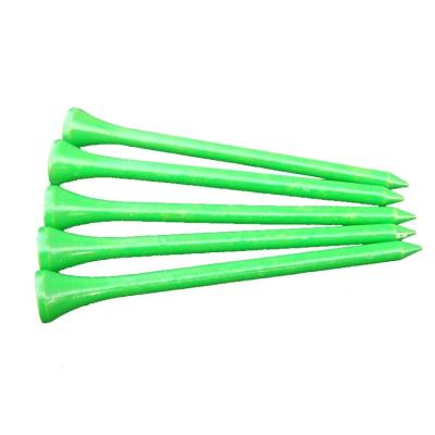 China Customized Wooden Bamboo Tees Fluorescence Tees Golf Tees Neon Color Wooden Peg for sale