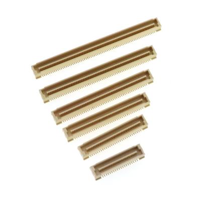 China White PCB Panel 2x12Pins Panel-to-Panel Connectors 1mm Pitch Male Header Connectors (btb) for sale