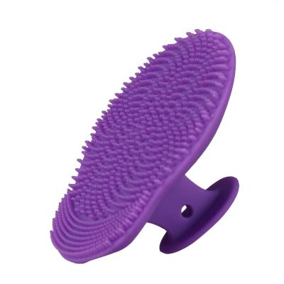 China Skin Tightening Lohas Silicone Manual Facial Massager Face Brush Handheld Mat Scrubber Cleaning Detergent for sale