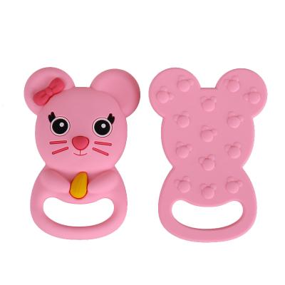 China Lohas Non-Toxic BPA Free Silicone Baby Teether Teething Accessories Toy For Babies for sale