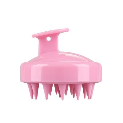 China Beauty Care Make Tools Silicone Hair Shampoo Brush Scalp Care Wholesale Hair Brush With Soft Silicone Scalp Massager for sale