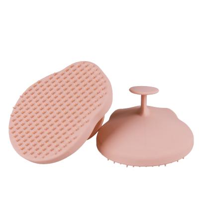 China EXFOLIATE Silicone Body Scrubber Exfoliating Body Brush Deep Clean Cellulite Massager Customized Silicone Shower Brush for sale