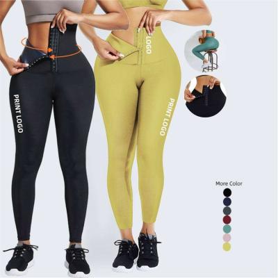 China Wholesale Breathable Sports Cross Abdomen Breasted Women Invisible Yoga Pants for sale