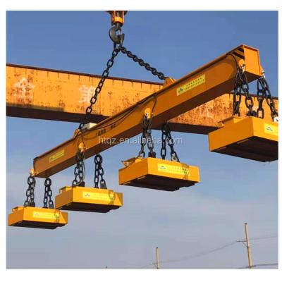 China Safety Lift EOT Crane Magnet And Lifting Electromagnetic Chucks for sale