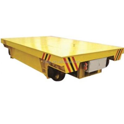 China Extensively High Quality Material Handling Electric Transfer Flat Car for sale