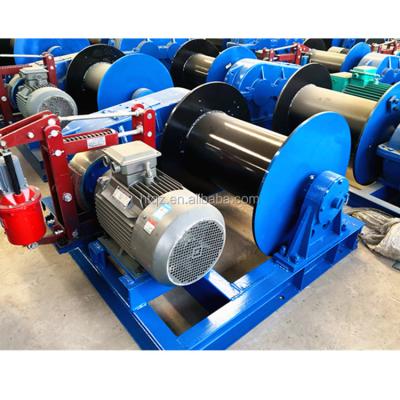 China Cranes Boat 10t Electric Traction Winch For Sale Winch Systems Hand Trolley With Electric Winch Winch 40 Ton for sale