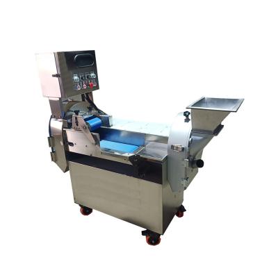 China Online Snacks Factory Automatic Vegetable Cube Dicer Cutting Machine SUS Dicing Vegetable Cutter for sale