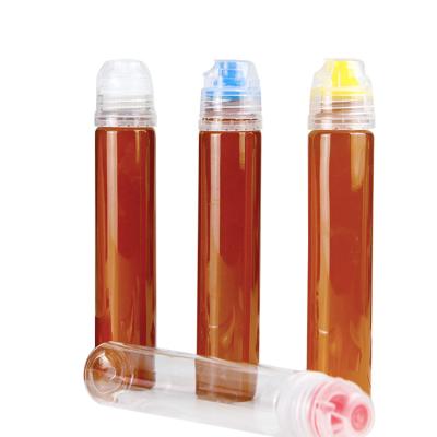 China Wholesale Eco-friendly 90mlL Portable Plastic Squeeze Bottle For Oil Sauce Ketchup Honey for sale