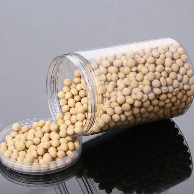 China Canned Food OEM / ODM 240ml Plastic Cover Clear Food Storage Plastic Jars Plastic Cookie Jar for sale