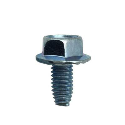 China IN7500d steel triangular thread tapping screw m6*12 for sale