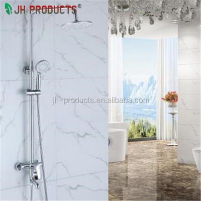 China Faucets Wall Mount Waterfall Rain Faucet Metered Sanitary Ware Shower for sale