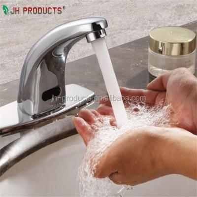 China Singal Electric Hole Faucets Motion Sensor Automatic Faucet for sale