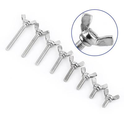 China 304 Stainless Steel M6*12mm Wing Bolts Wingbolt Nut Butterfly Screws for sale