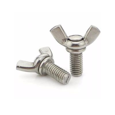 China Stainless Steel DIN 316 Supplier China Metric Butterfly Wing Screw for sale