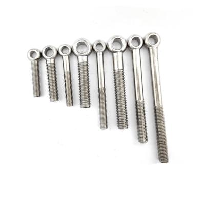 China Factory Manufacturehook Stainless Steel Noose Fish Eye Bolts Low Price OEM Length M3 M4 M8 Stainless Steel 304 316 316L for sale