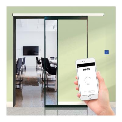 China 2021 New Modern Electric Glass Door Magnetic Automatic Sliding Door Opener for Office, Kitchen for sale