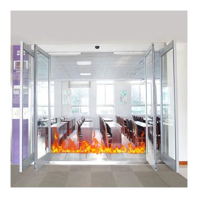 China Deper T12 Modern Front Entrance Automatic Emergency Break Out Sliding Door Operator Panic Door for sale