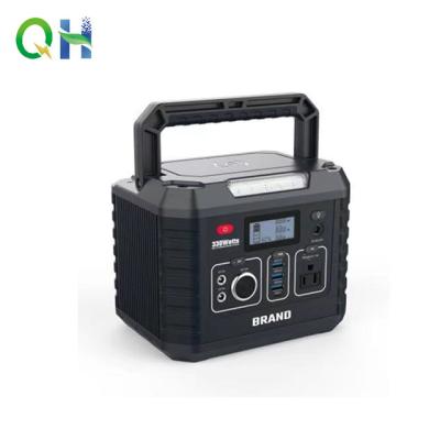 China 300w Backup Power Solar Generator LCD Screen Power Battery 110V 220V Portable Power Bank Emergency Mobile Use for sale