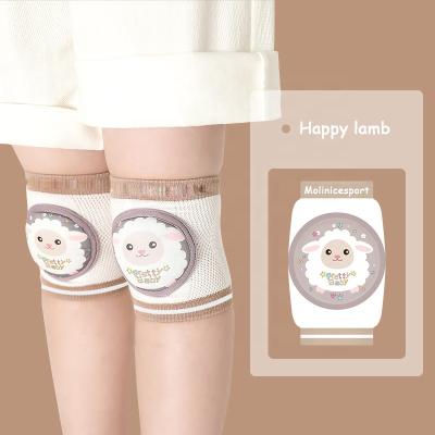 China Chinese Wholesale Baby Molinice Knee Pads Keep Toddler Compression Knee Pad Crawling Soft Warm Elastic Baby for sale