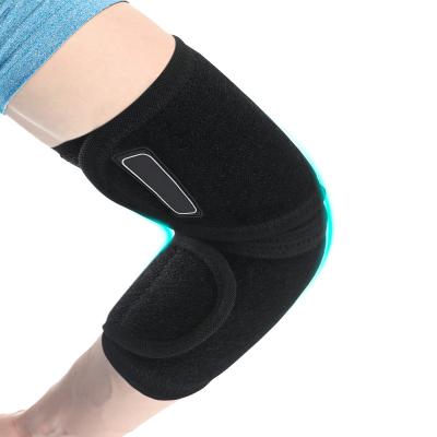 China Custom Adjustable Breathable Sweat Absorbing Logo Sports Logo Elbow Pads Baseball Tennis Elbow Pads Exercise Breathable for sale