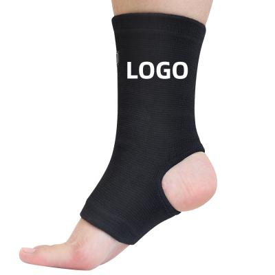 China Breathable Prevent Ankle Joint Injury High-Grade Protective Cotton Elastic Ankle Support With Holes In The Heel for sale