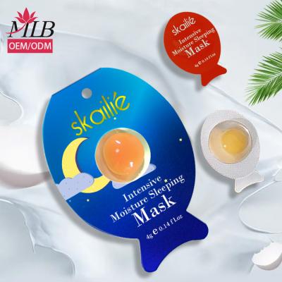 China Moisturizer Egg Sleep Drating And Moisturizing Facial Mask Skin Mask Gel Compressed for sale