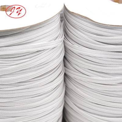 China Factory price 6mm elastic high strength polyester webbing tape elastic band for sale