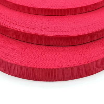 China High Tenacity In Stock Single Strap Padded Polypropylene Webbing 20mmcolored Custom Polypropylene Webbing Strap For Bags for sale