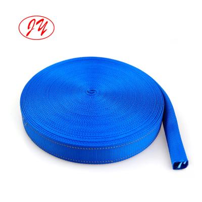 China Custom Woven Tubular Webbing Tape 25mm Nylon Viable for sale