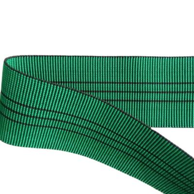 China Wholesale custom viable pp polyester nylon elastic webbing upholstery belt imported elastic rubber band for sale