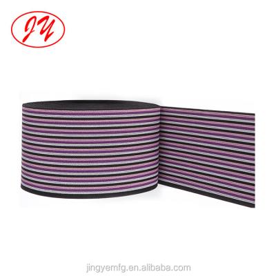 China Factory Supply 90mm Super Wide Elastic Band Elastic Stripe Fish Line Breathable Customized Webbing for sale