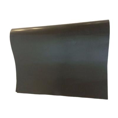 China 1280X1080MM High Tensile Black HDPE Plastic Slip Sheet 0.65MM Heavy Strength Bendable for sale