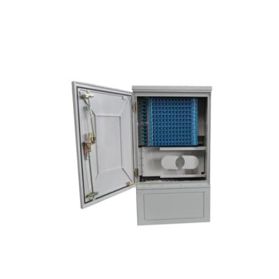 China FTTH FTTB FTTx Network 288 Core IP65 Fiber Optic Distribution Cabinet For Telecommunication for sale