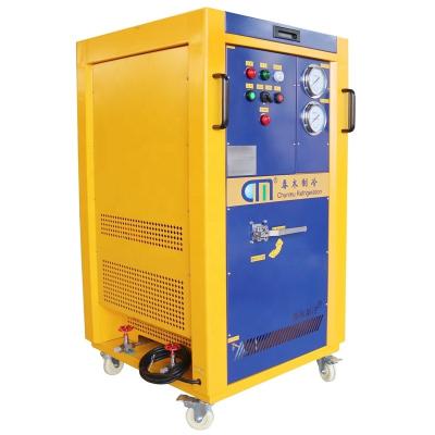 China ATEX Certificated R290 Refrigerant Recovery Machine 50Hz 220-380V ATEX Air Conditioning Recovery Unit for sale