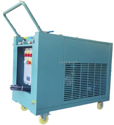 China R600 Máquina de recuperación de refrigerante de planta de fabricación con motor en venta