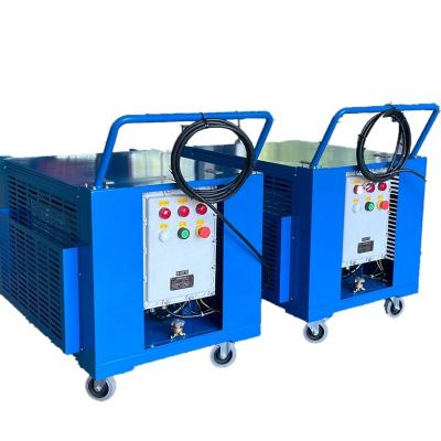 China Fast R290 Refrigerant Recovery Machine 380V 50Hz 3HP Explosion Proof Air Conditioning Recovery Unit for sale