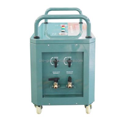 China refrigerant gas residual recycling machine air conditioner ac gas charging machine 2HP oil less recovery machine for sale